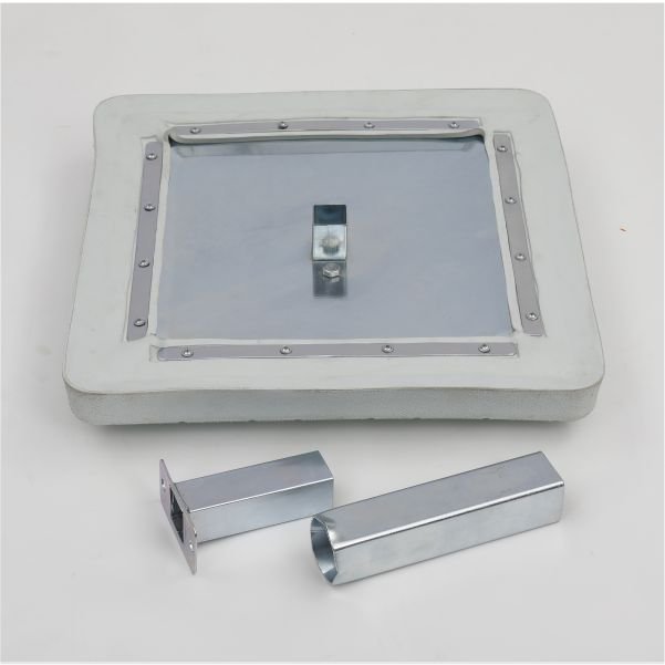 BOLTED STANCHION IN GROUND BASE