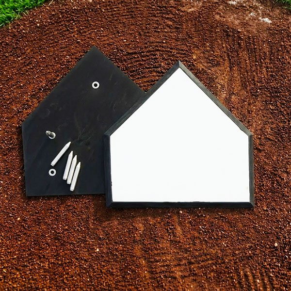 HOME PLATE WITH SPIKES