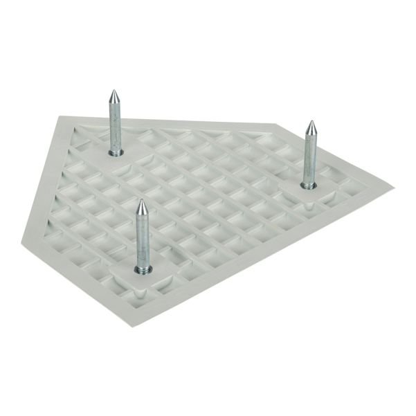 HOME PLATE WITH SPIKES