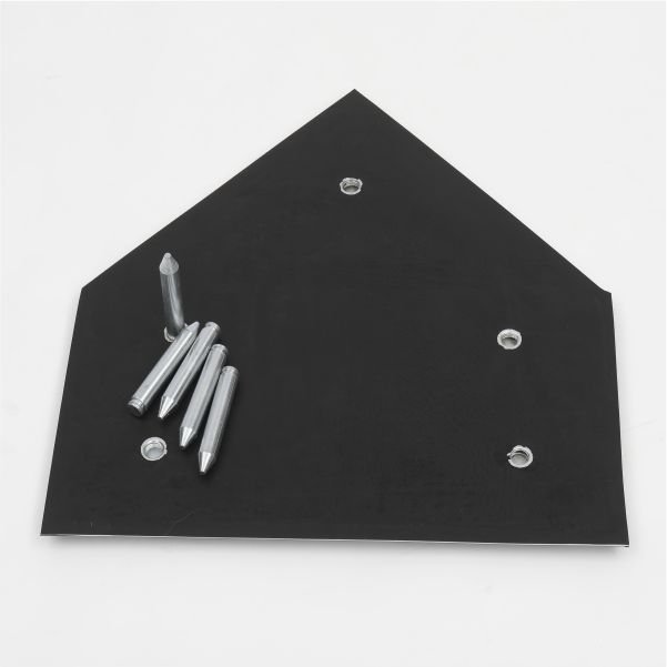 HOME PLATE WITH SPIKES