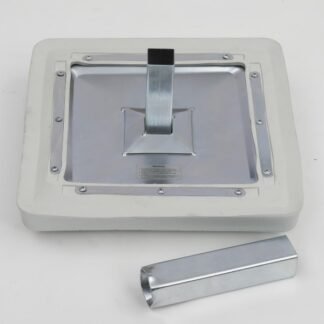 WELDED STANCHION IN GROUND BASE
