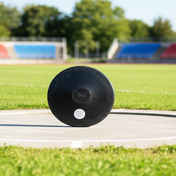 RUBBER DISCUS: BLACK