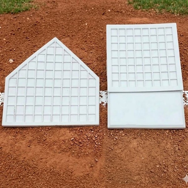 WAFFLE BOTTOM BASE  SET OF 4