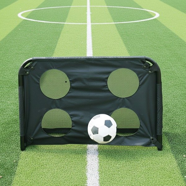 QUICK FIX SOCCER GOAL POST AND TARGET WALL : 38 MM PIPE
