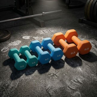 VINYL COATED HAND WEIGHT DUMBBELL