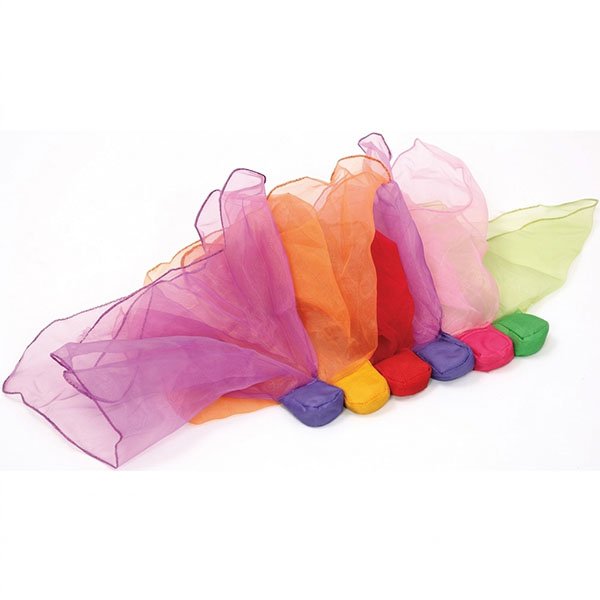 WEIGHTED POUCH SCARVES