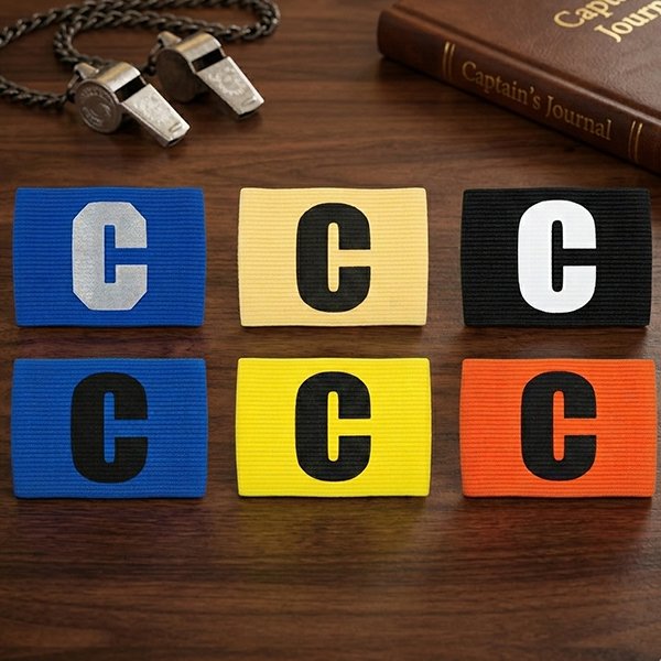 CAPTAIN ARM BANDS WITH “C” PRINTING