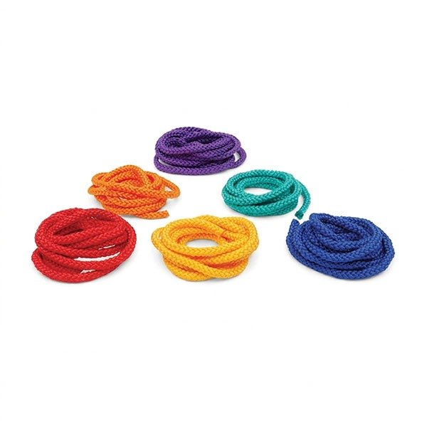 SINGLE COLOR BRAIDED SKIPPING ROPE