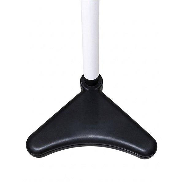 TRIANGULAR RUBBER BASE FOR 50 MM POLES